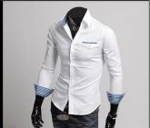 Camisa Luxo Slim - Branco