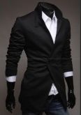 Blazer Masculino Slim Fit - Preto